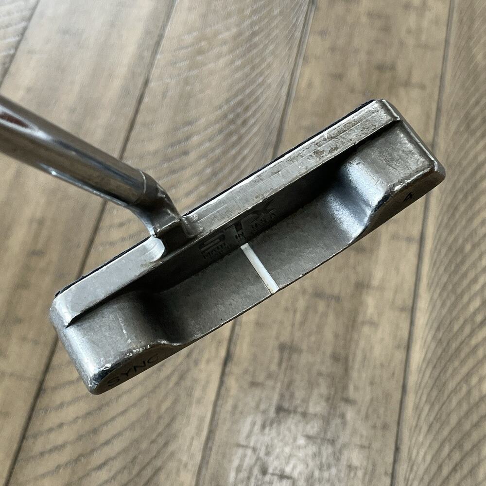 STX SYNC 4 Putter Steel Shaft 35" Soft Face Insert Blade Made in USA RH BAD GRIP - Picture 7 of 12